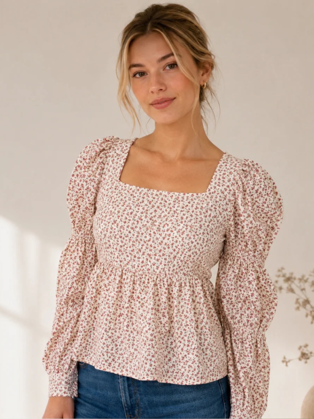 Hyacinth House Clemons Floral Blouse